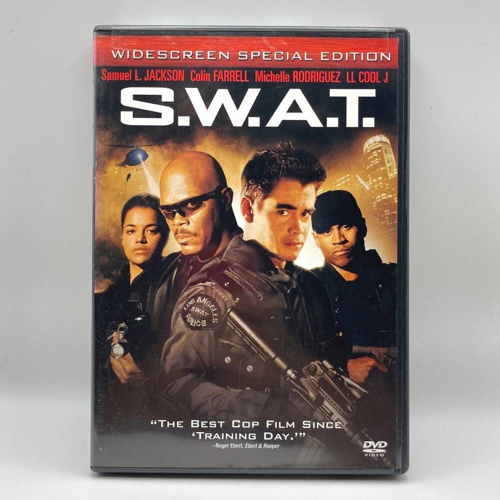 SWAT Special Edition DVD Samuel L Jackson Farrell Michelle Rodriguez LL Cool J